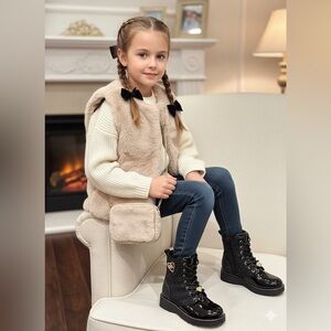 Michael Kors Black Kids Boots